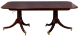 Baker Double Pedestal Dining Table