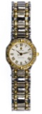 Concord 'Saratoga' 18k Gold, Stainless Steel and Diamond Wrist Watch