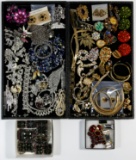 Rhinestone Costume Jewelry Assortment