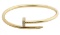 Cartier 18k Yellow Gold and Diamond 'Juste un Clou' Bracelet