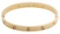 Cartier 18k Yellow Gold and Diamond 'Love' Bracelet