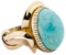 14k Gold and Turquoise Ring