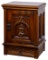 Colby's English Style Carved Oak Cabinet