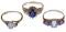 14k Gold, 10k Gold and Gemstone Ring Assortment