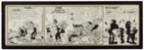 Al Capp (American, 1909-1979) 'Lil' Abner' Ink and Acetate on Paper Comic Strip