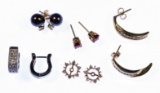 14k Gold Pierced Earring Assortment