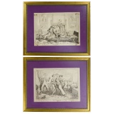 (After) George Cruikshank (English, 1792-1878) 'Dandy' Prints