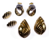 14k Gold Pierced Earring Assortment