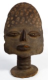 African Memorial Earthenware Mask