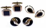 14k Gold Earring and Cufflink Assortment