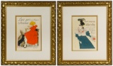 (After) Henri de Toulouse-Lautrec and Theophile Steinlen Lithographs