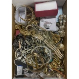 14k Gold, 10k Gold, Sterling Silver and Costume Jewelry Assortment