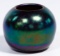 Iridescent Art Glass Craquelure Vase