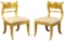 Gold Gilt Carved Arm Chairs