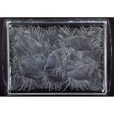 Lalique Crystal 'Perdix' Tray