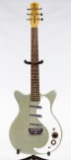 Danelectro DC3 Silver Sparkle Electric Guitar