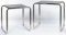 Marcel Breuer Style Nesting Tables by Bauhaus Modell
