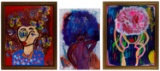 Alisa Rawls (American, b.1988) 'Bailadora II' Acrylics on Canvas