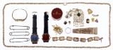 Wrist Watch and Jewelry Assortment