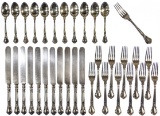 Gorham 'Chantilly' Sterling Silver Flatware and Serving Assortment