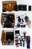 Camera, Lens and Camera Equipment Assortment