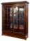Wooden and Brass Display Cabinet
