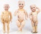 German Simon & Halbrig Bisque Doll Assortment