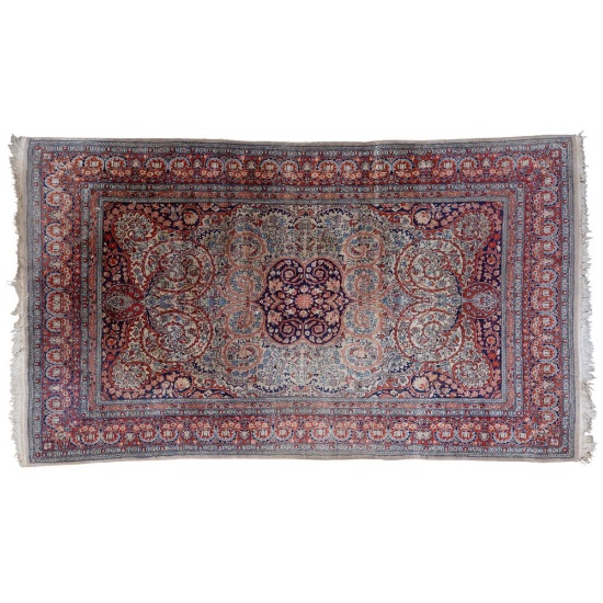 Persian Hand-Knotted Wool Rug