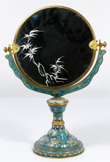 Cloisonne Vanity Mirror