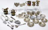 Sterling Silver and European Silver (830) Object Assortment