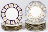 Royal Doulton Cobalt and Gilt Cabinet Plates