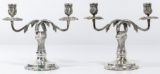 Mexican Sterling Silver Candle Sticks