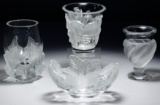 Lalique Crystal Vase Assortment