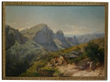 Andreas Marko (Hungarian / Italian, 1824-1895) Oil on Canvas