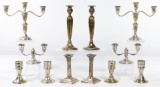 Sterling Silver Candle Stick and Holder Assortment