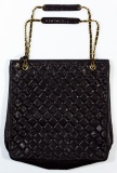 Chanel Quilted Leather Shopping Tote