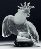 Lalique Crystal 'Ara' Cockatoo Figurine