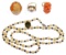 14k Gold, Pearl and Coral Jewelry Assortment