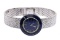 14k White Gold Case and Band Lapis Lazuli Wrist Watch
