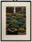 Kiyoshi Saito (Japanese, 1907-1997) 'Garden Sanzen-in Kyoto' Woodblock Print
