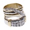 14k Bi-Color Gold and Diamond Ring