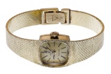 Omega 14k Gold Case and Band 'Ladymatic' Wrist Watch