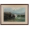 Unknown Artist (American, 20th Century) Pastel on Cardboard Seascape