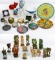 Multi-Cultural Decorative Object Assortment