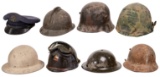 World War II Helmet Assortment