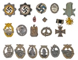 World War II German Medal, Pin and Badge Assortment