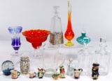 Porcelain, Crystal and Glass Assortment