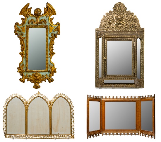 Gothic Style Mirror and Frame Assortment