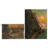 Unknown Artists (20th Century) Oils on Canvas