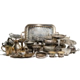 Silverplate Hollowware Assortment